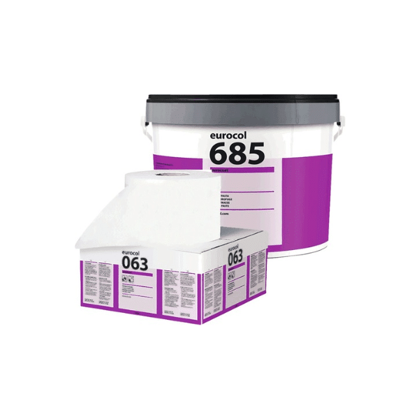 EUROCOL 685/063 Kimpasta 4KG , afdichtband 12M, Kwast