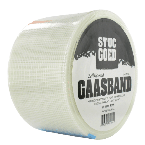 Stucgoed Gaasband Universeel Zelfklevend 48/96 mm, 90 meter