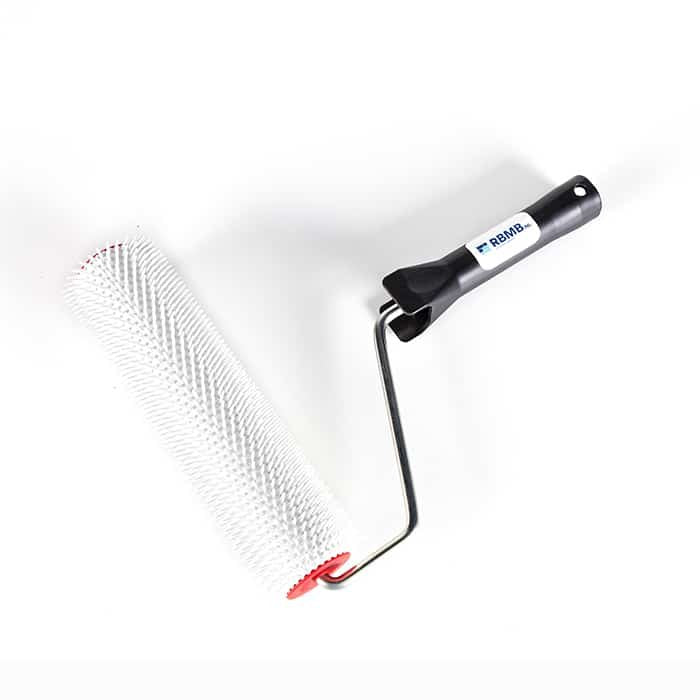 Prikroller/Ontluchtingsroller nylon pinhoogte 11mm, 25 cm