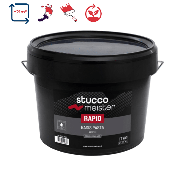 Stuccomeister Beton Cire Basis Pasta Rapid– 6KG │17KG